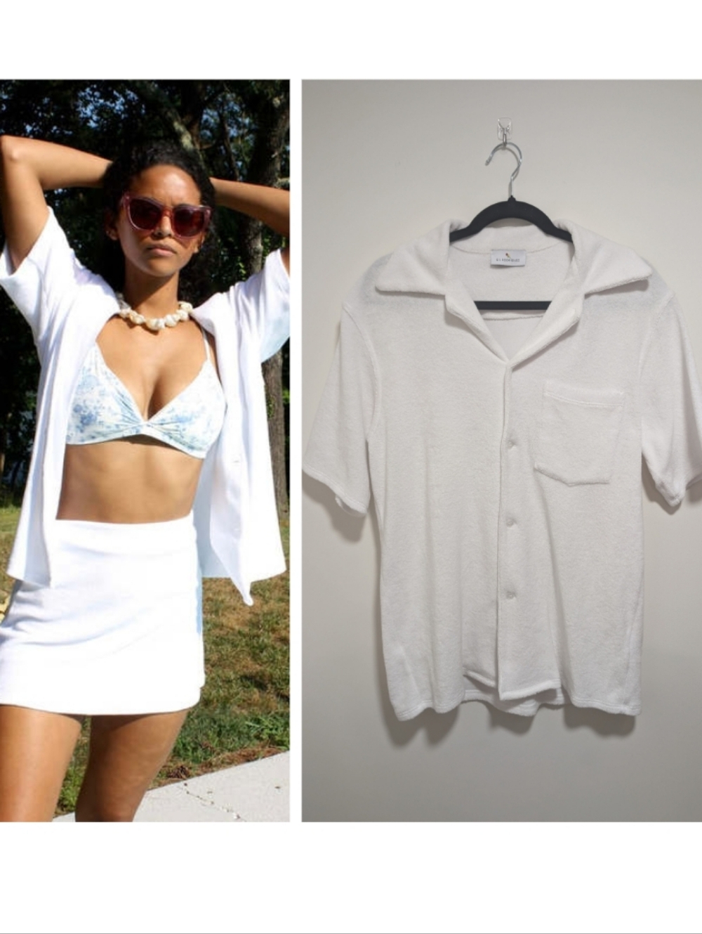 Gil Rodriguez | Tommy Terry Bowling Shirt In White